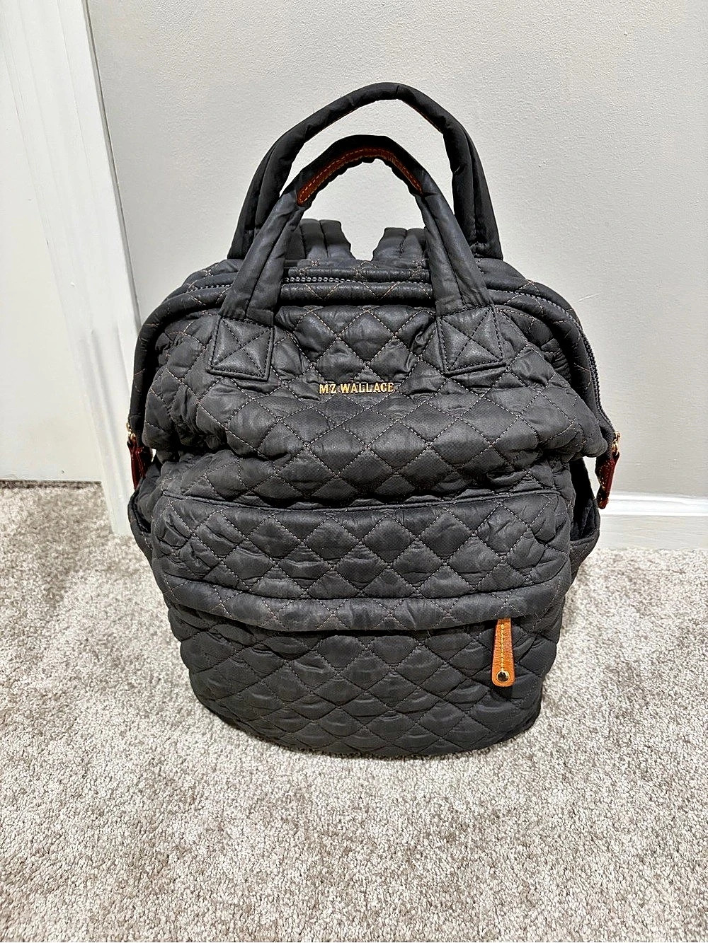 MZ WALLACE Metro Backpack Black